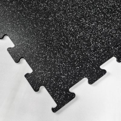 Gumová puzzle podlaha 105,5 x 105,5 x 1,0 cm (textura)